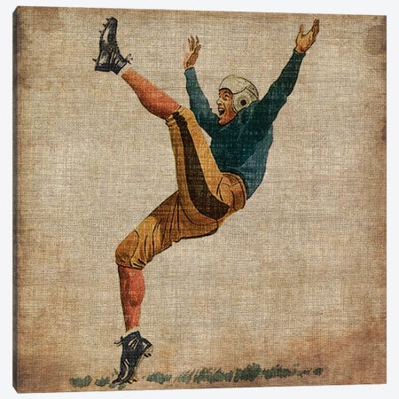 Vintage Sports V Canvas Print #JBU6} by John Butler Canvas Wall Art