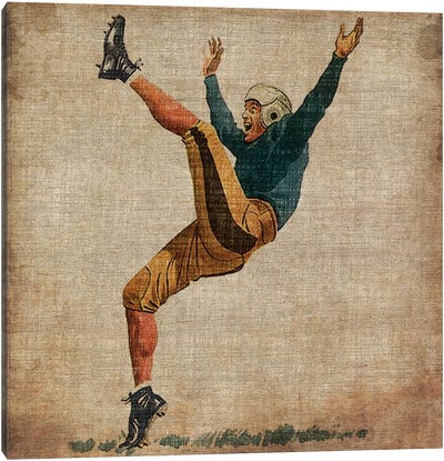 Vintage Sports V Canvas Art Print - John Butler