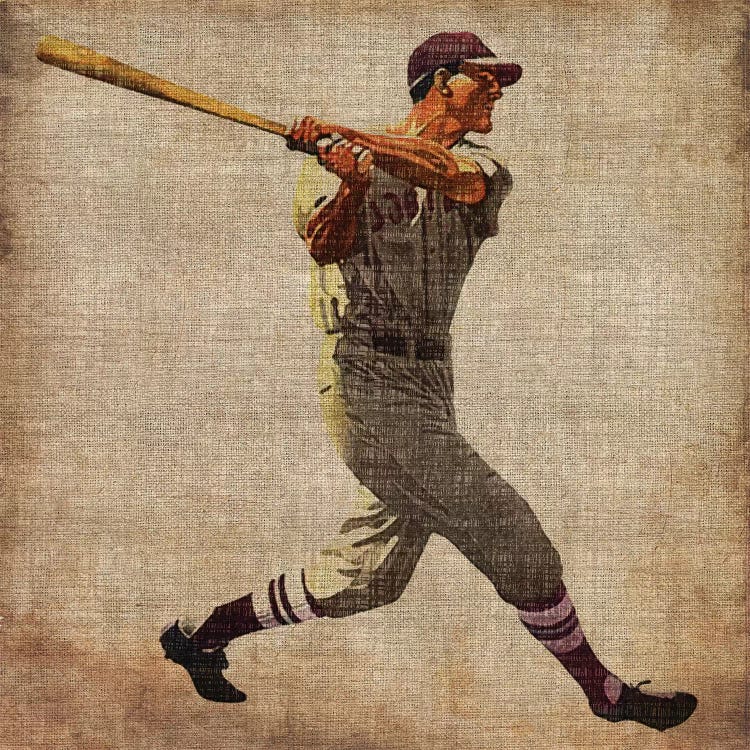 Vintage Sports VI by John Butler wall art