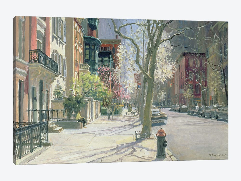 East 70th Street, New York, 1996 by Julian Barrow 1-piece Canvas Artwork