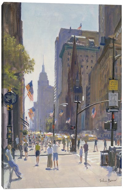 Fifth Avenue, 1997 Canvas Art Print - New York City Art