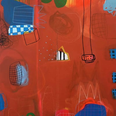 The Plot Involved a Trawl Net and Sam’s Water Robot by Jessamyn Box acrylic art print