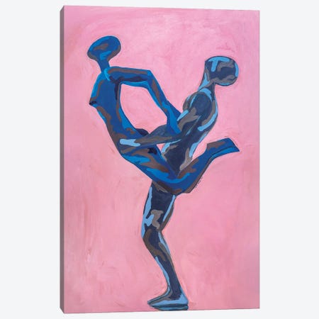 Intimacy Dance Canvas Print #JBY1} by Janet Adebayo Adenike Canvas Print
