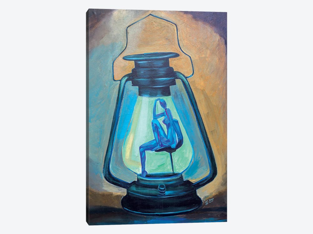 Be The Light by Janet Adenike Adebayo 1-piece Canvas Art Print