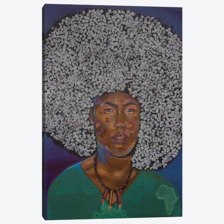 Pulchritude Canvas Print #JBY43} by Janet Adenike Adebayo Canvas Artwork