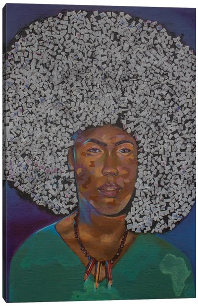 Pulchritude Canvas Art Print - Janet Adenike Adebayo
