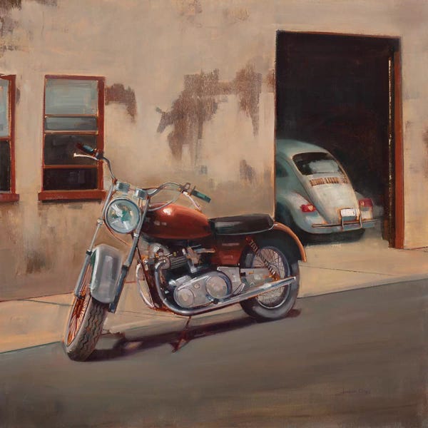 Motorcycles: Hidden Garage by Joseph Cates