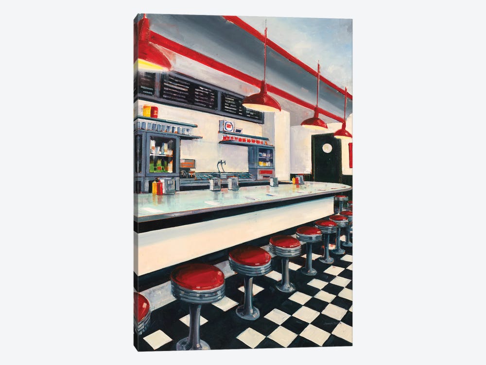 Diner by Joseph Cates 1-piece Art Print