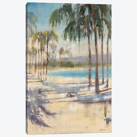 Ocean Palms I Canvas Print #JCA22} by Joseph Cates Canvas Art Print