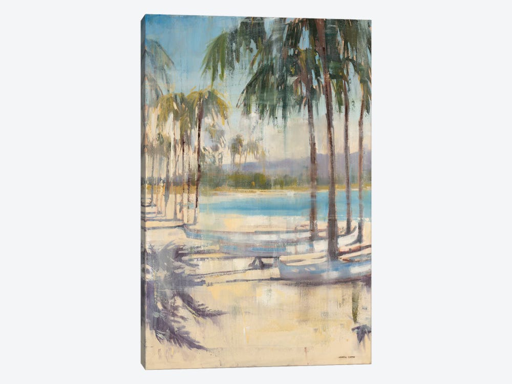Ocean Palms I by Joseph Cates 1-piece Canvas Artwork