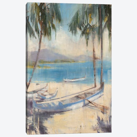 Ocean Palms II Canvas Print #JCA23} by Joseph Cates Canvas Print