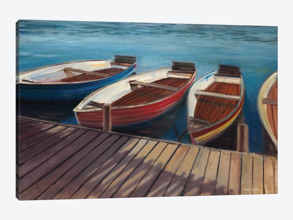 Row Boats by Joseph Cates 1-piece Canvas Wall Art