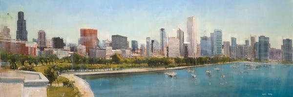Chicago Skylines: Skyline II by Joseph Cates