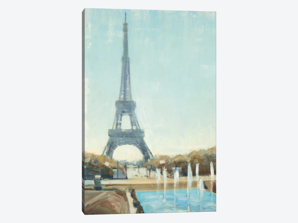 Eiffel Tower by Joseph Cates 1-piece Canvas Artwork