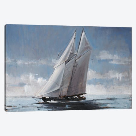 Full Sail Canvas Print #JCA4} by Joseph Cates Canvas Wall Art