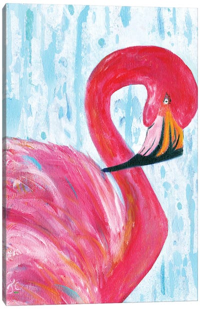 Flamingo I Canvas Art Print