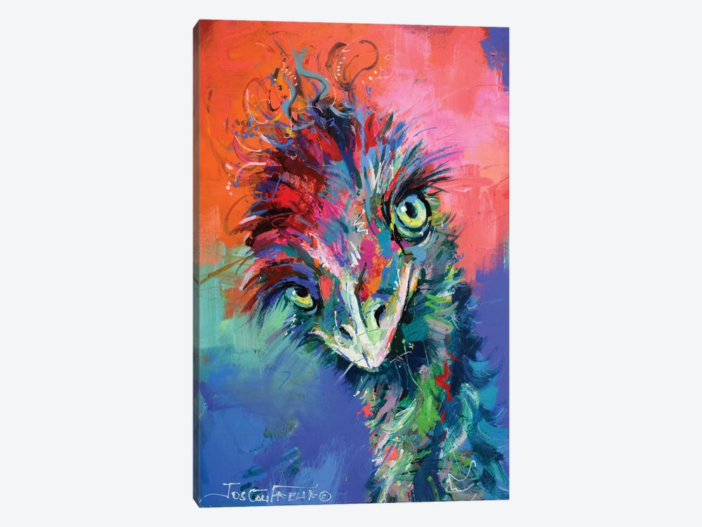 Emu XXX by Jos Coufreur 1-piece Canvas Artwork
