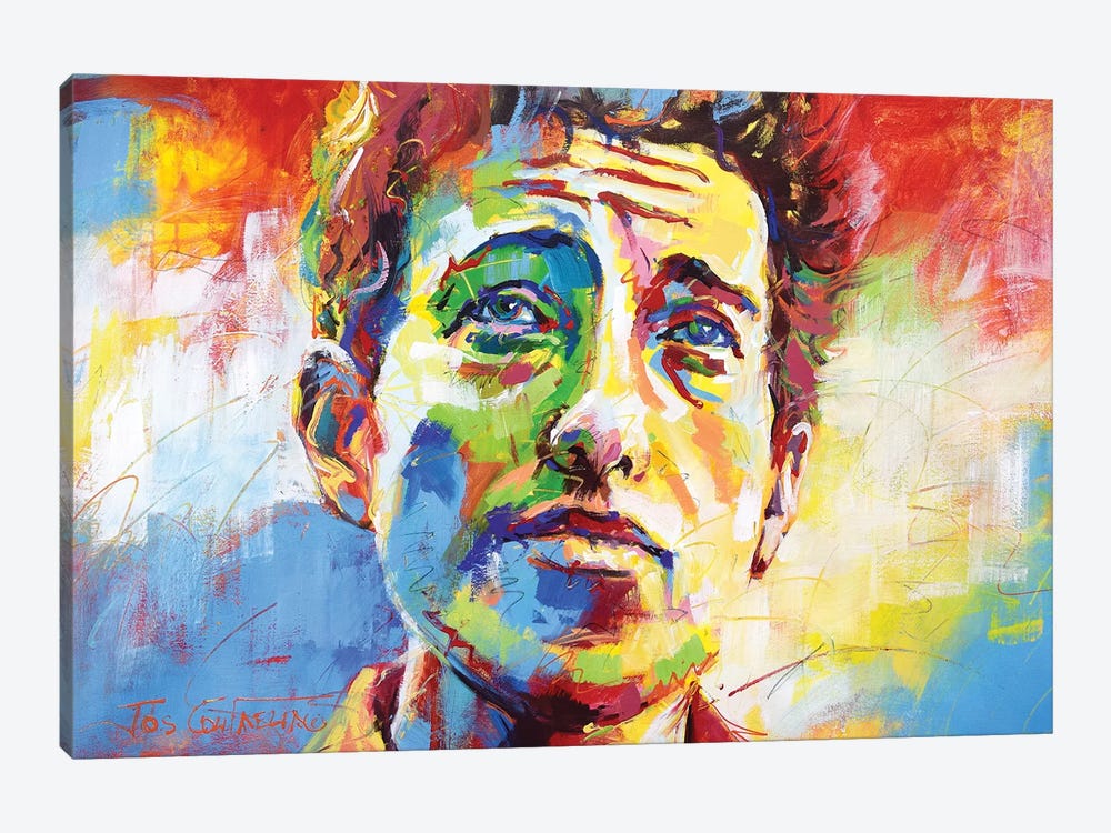 Bob Dylan by Jos Coufreur 1-piece Canvas Art Print