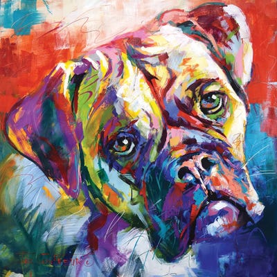 Boxer by Jos Coufreur art print