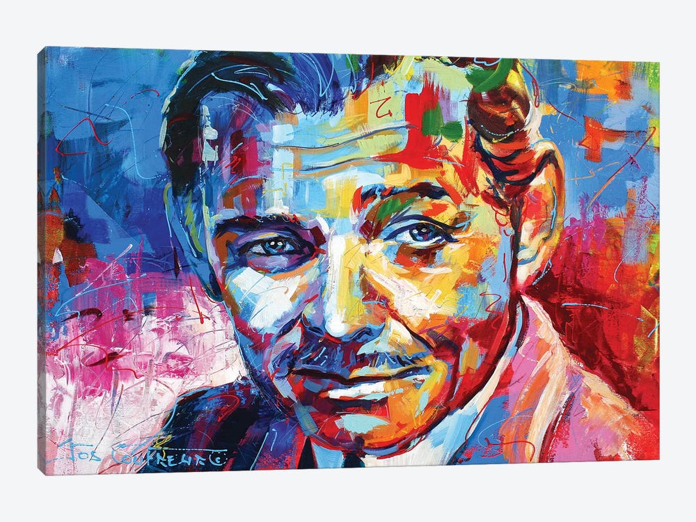 Clark Gable by Jos Coufreur 1-piece Canvas Artwork