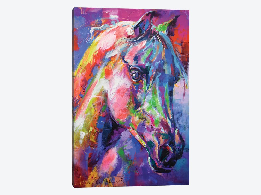 Horse by Jos Coufreur 1-piece Canvas Art