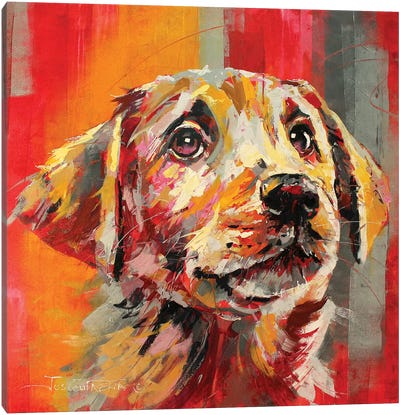 Labrador I Canvas Art Print - Jos Coufreur