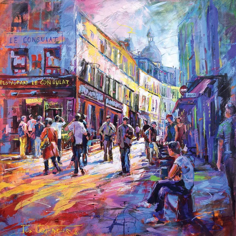 Montmartre by Jos Coufreur wall art
