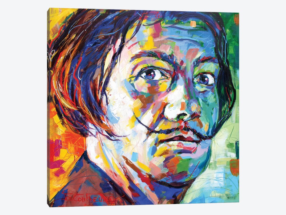 Salvador Dali II by Jos Coufreur 1-piece Canvas Wall Art