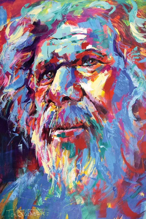 Wisdom II by Jos Coufreur wall art