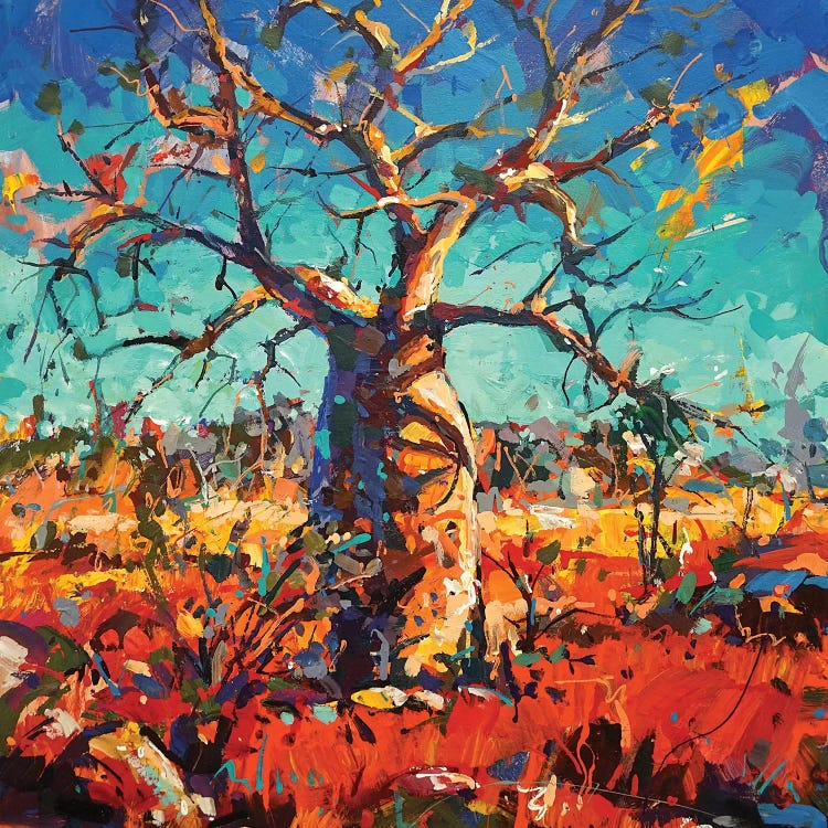 The Boab Tree by Jos Coufreur wall art