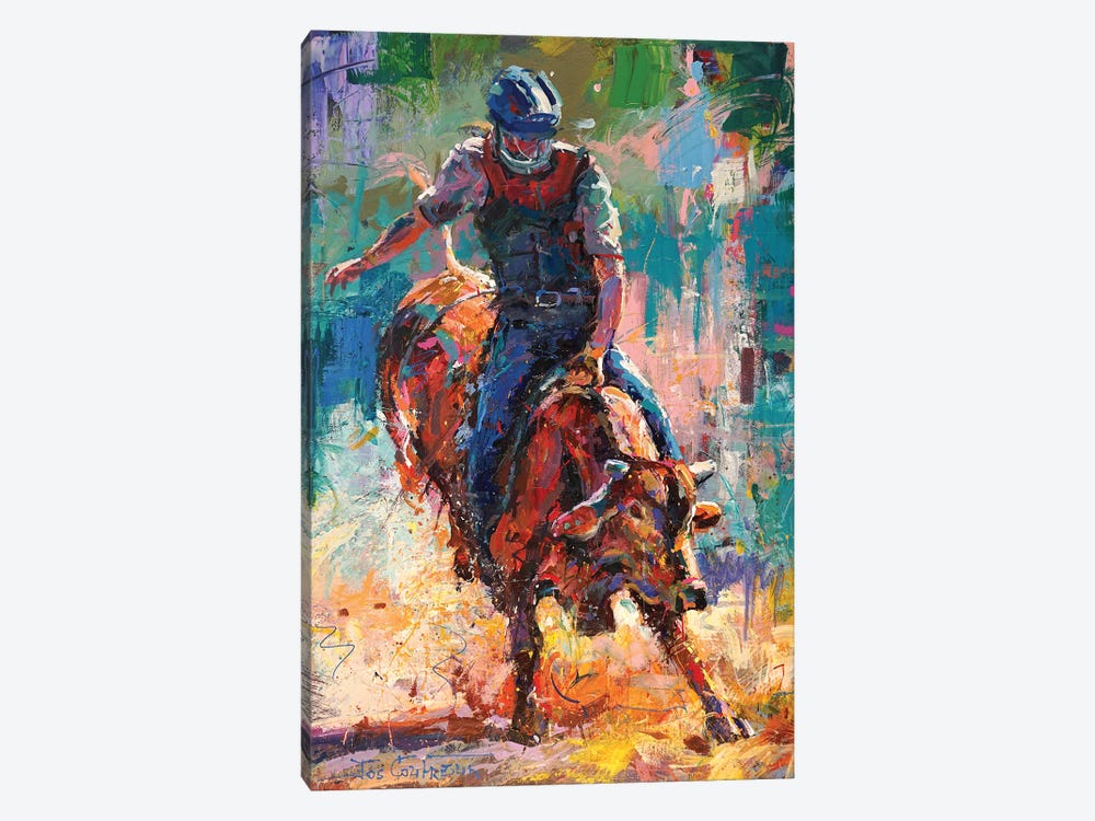 Eight Seconds by Jos Coufreur 1-piece Canvas Artwork