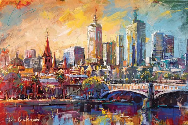 Jos Coufreur: Melbourne Australia Ver. II by Jos Coufreur