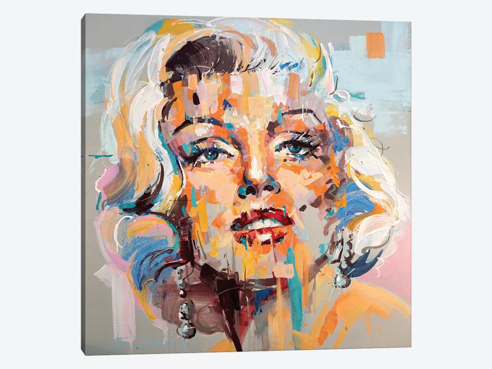 Marilyn Monroe XVIII by Jos Coufreur 1-piece Canvas Art Print