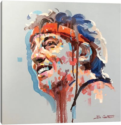 Bruce Springsteen Canvas Art Print - Jos Coufreur