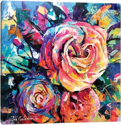 Bloom Canvas Art Print - Jos Coufreur