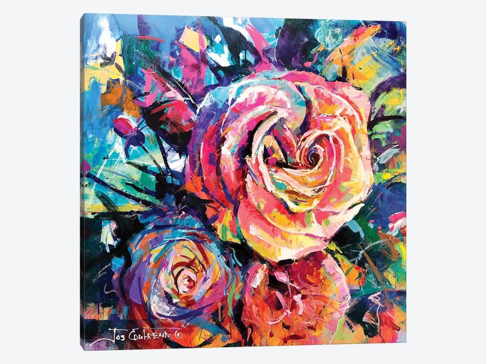 Bloom by Jos Coufreur 1-piece Canvas Art Print
