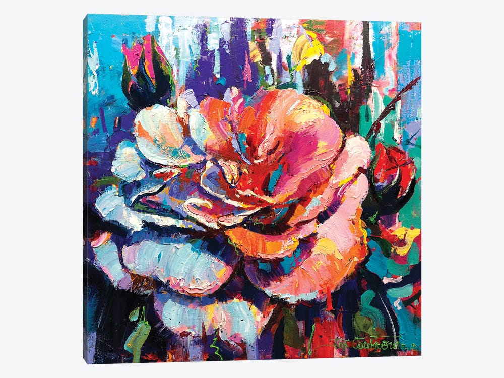 Bloom II by Jos Coufreur 1-piece Canvas Art