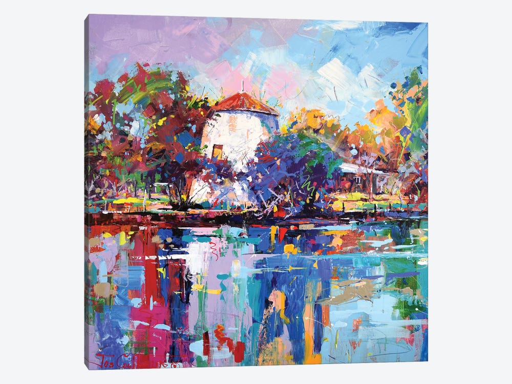 Coopers Mill by Jos Coufreur 1-piece Canvas Wall Art