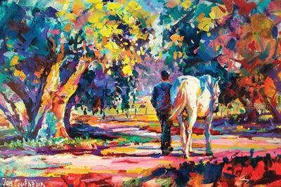 Country Lane by Jos Coufreur art print