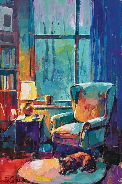 Canvas Print: Interior - Cosy Nook by Jos Coufreur - thumbnail