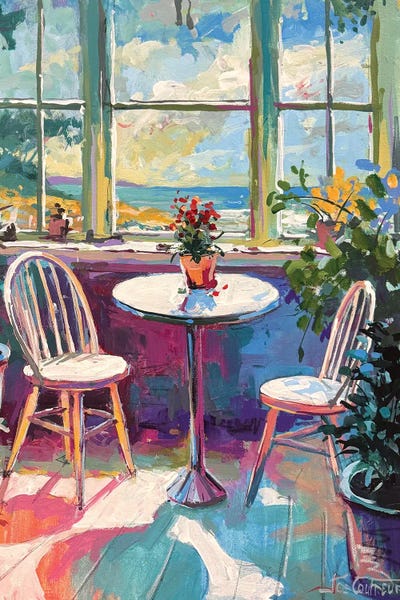 Canvas Print: Interior - Sea Views by Jos Coufreur - thumbnail