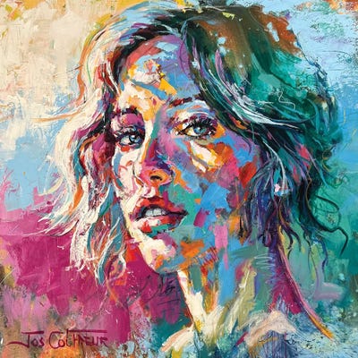 Canvas Print: Presence - Soft Intensity by Jos Coufreur - thumbnail