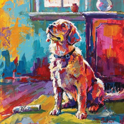 Canvas Print: Morning News by Jos Coufreur - thumbnail