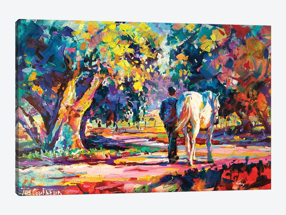 Country Lane by Jos Coufreur 1-piece Canvas Print