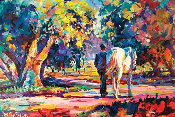 Jos Coufreur: Country Lane by Jos Coufreur