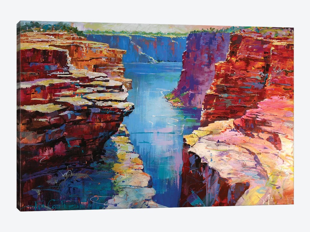 King George River by Jos Coufreur 1-piece Canvas Artwork