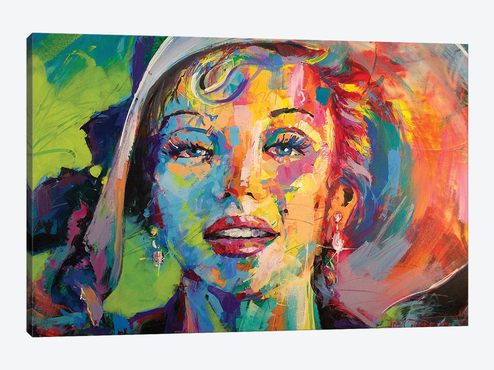 Marilyn Monroe IX by Jos Coufreur 1-piece Canvas Print