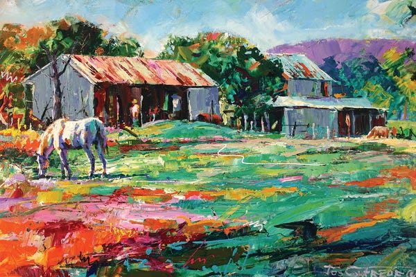 Jos Coufreur: Old Sheds by Jos Coufreur