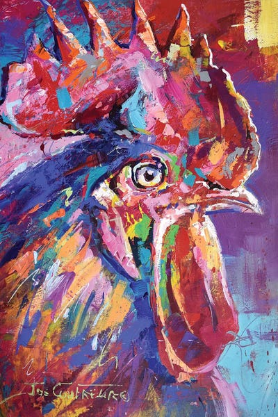 Chickens & Roosters: Rooster by Jos Coufreur