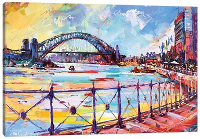 Sydney III Canvas Art Print - Jos Coufreur